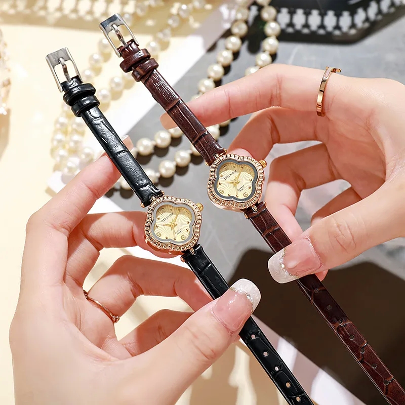 fashion accessories philippines Elegant Women's Lucky Clover Quartz Watch - Unique, Lightweight Valentine's Gift with Organic fashion accessories shop near me Luxe Belt fashion accessories for 2 year old boy