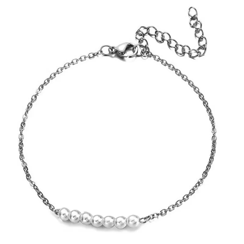 best fashion jewelry Romantic Stainless Steel Pearl Bracelet for Women - Edgy Elegant and Budget-Friendly Valentine's fashion jewelry logo Gift fashion jewelry sp. z o.o