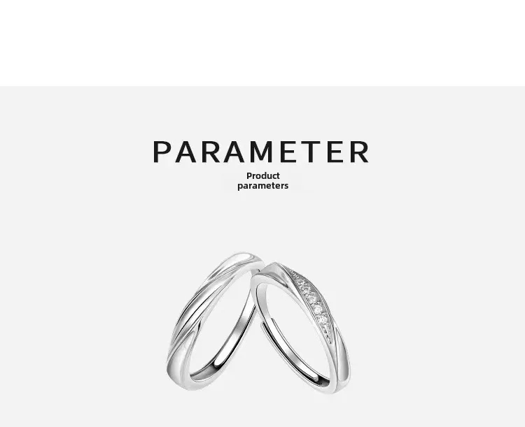 top fashion jewelry brands Luxury Romantic Mobius 925 Silver Ring - types of fashion jewelry Unique Bohemian Sparkle Design for Couples 80 fashion trends jewelry