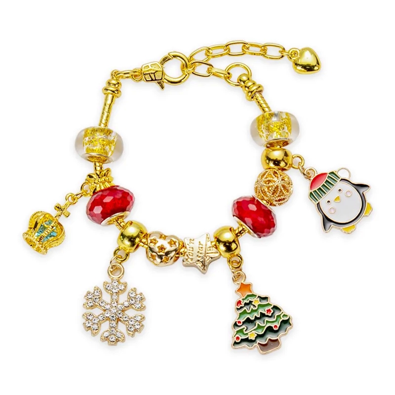 usa fashion jewelry Eco-Friendly Vintage Charm Bracelet Set - Affordable DIY kohls fashion jewelry Holiday Gift Box with 24 Beaded Surprises is dior fashion jewelry worth it