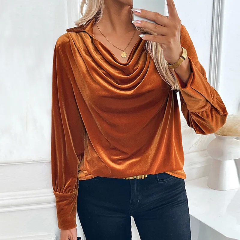 2 day shipping women's clothing Sophisticated Women's Blouses: Long Sleeve women's clothing 30 something uk Elegance in Solid Colors with Glamorous Craftsmanship women's clothing yankton sd
