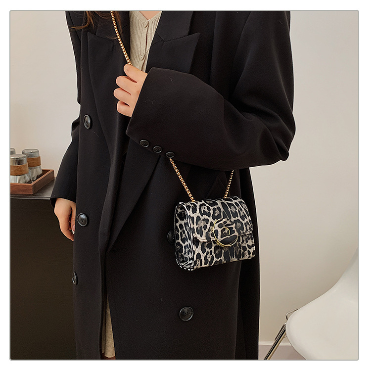 about kipling bags Ethical Vintage-Inspired Glistening bags hobby lobby Leopard PU Leather Square Shoulder Crossbody Streetwear Bag bags xl