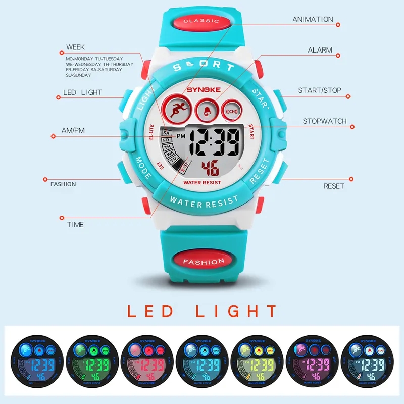 american fashion accessories Waterproof Sports Watch for Kids - Minimalist and Stable Design Perfect for zamboanga fashion accessories Students' Active Lifestyle fashion accessories for kids
