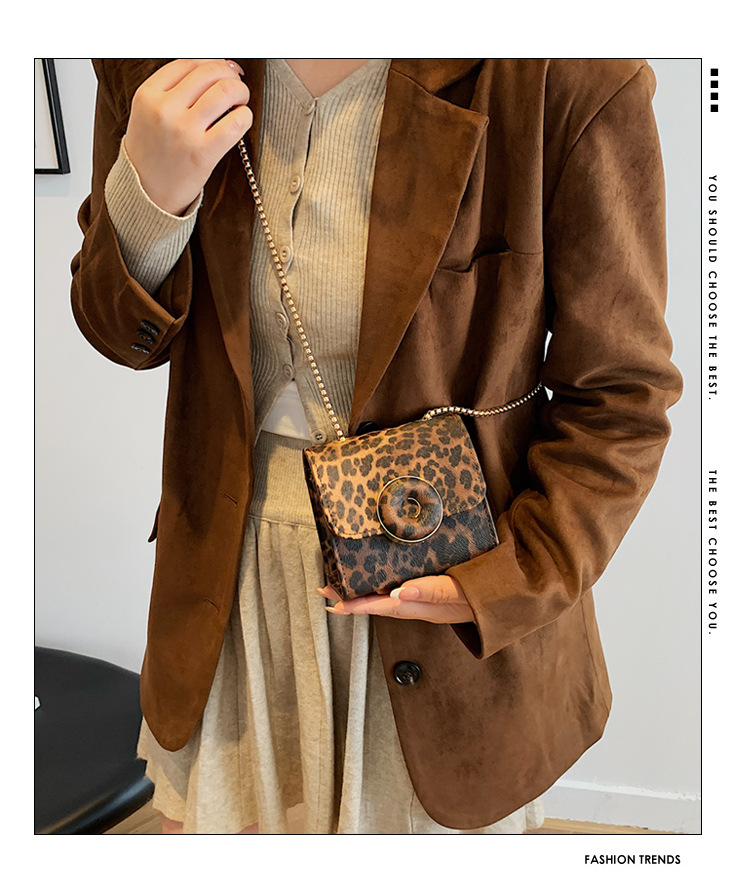bags distance Ethical Vintage-Inspired Glistening Leopard PU Leather Square Shoulder bag 99 air Crossbody Streetwear Bag bags louis vuitton