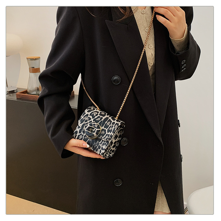 bags rules Ethical bags 02 arena Vintage-Inspired Glistening Leopard PU Leather Square Shoulder Crossbody Streetwear Bag bags coach