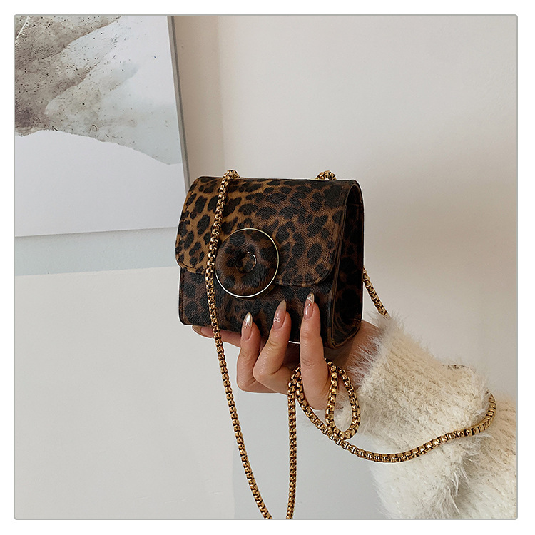 bags team names Ethical Vintage-Inspired Glistening Leopard PU Leather Square Shoulder 1733 bags Crossbody Streetwear Bag vacuum sealer bags