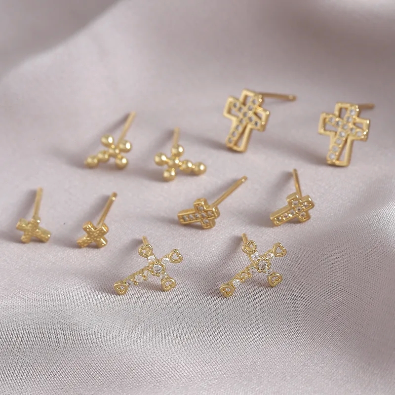 best fine jewelers Eco-Friendly Bohemian 18K Gold Plated Zircon Studs - Sustainable Fashion prada fine jewelry Must-Have at a Discount ultra fine jewelry qvc