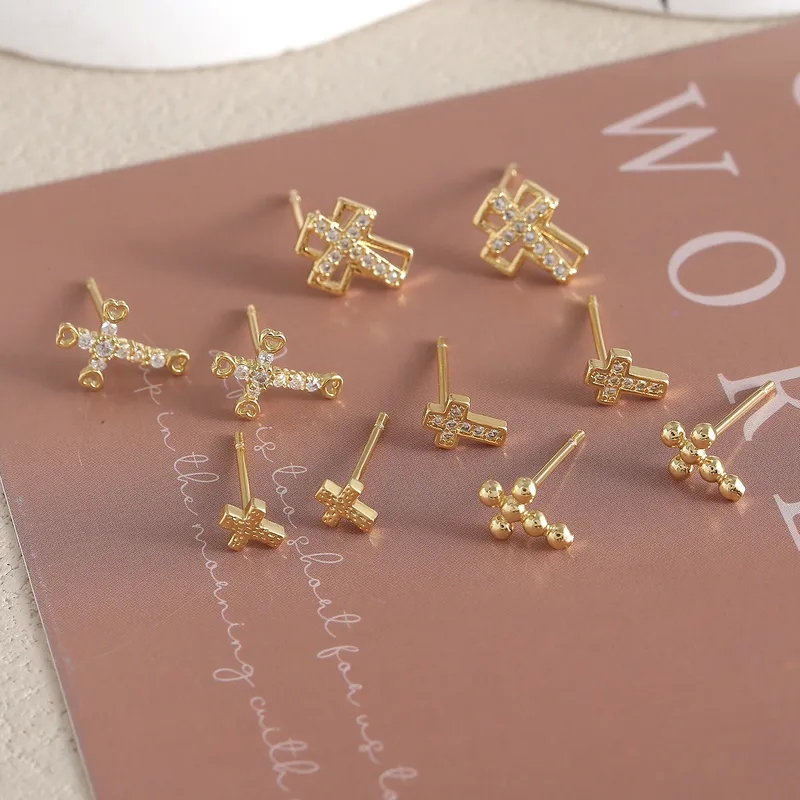 demi fine jewelry meaning Eco-Friendly Bohemian 18K Gold Plated Zircon Studs - Sustainable jacqueline's fine jewelry Fashion Must-Have at a Discount fine jewelry on amazon