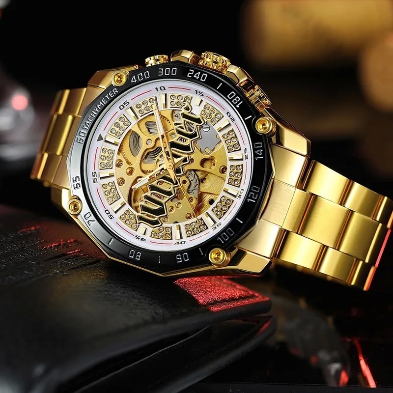 fashion accessories 2024 Authentic Lightweight Men's 70s fashion hair accessories Fashion Handcrafted Polished Hollow Automatic Mechanical Watch fashion accessories names