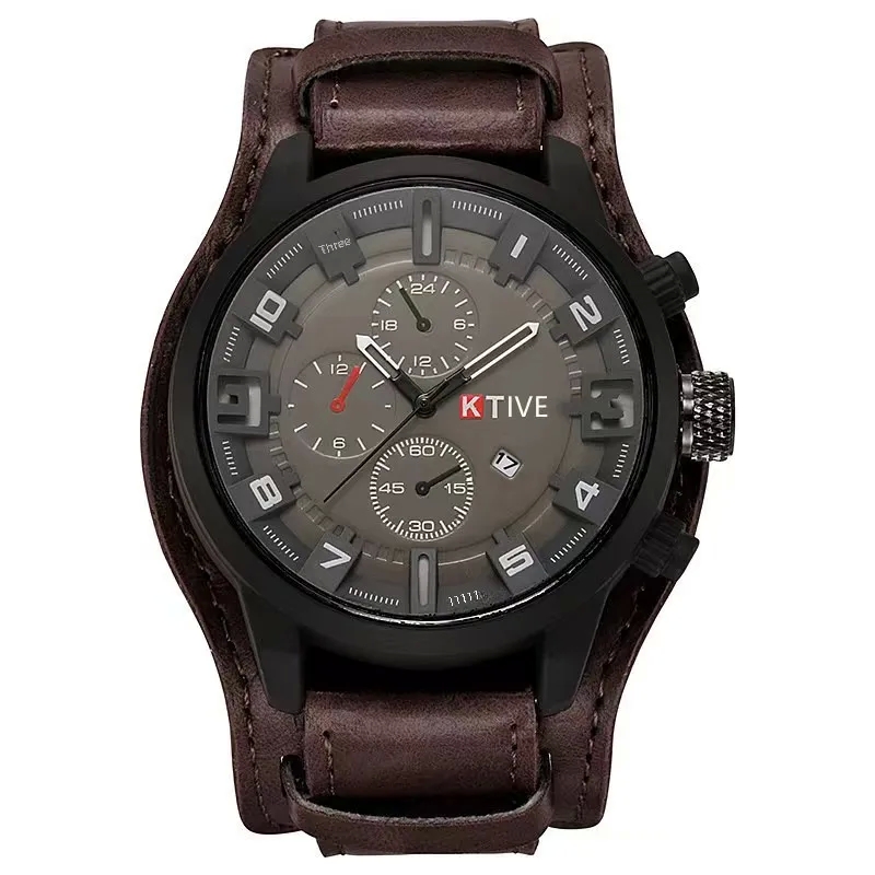 fashion accessories 90s Budget-Friendly Artisan Men's Sports Watch - Trendy Korean Style with Large Dial fashion accessories equipment for Students jewelry 70s fashion accessories