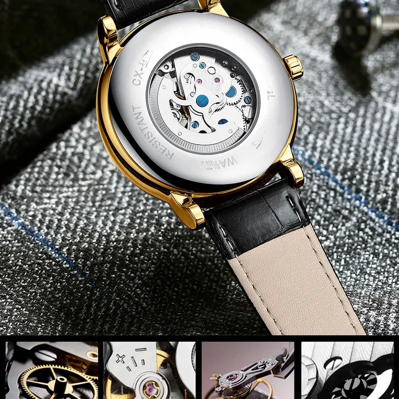 fashion accessories meaning in hindi Premium Dawn Men's Glossy Artsy Automatic Mechanical Watch - High-Quality, Luminous, fashion accessories quiz Waterproof Design 5 importance of traditional fashion accessories