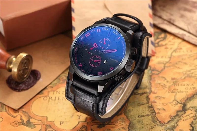 fashion accessories pvt ltd Men's High-Fashion CURREN Karin fashion accessories materials 8225 Sports Watch with Large Shiny Dial and Stylish Belt fashion accessories design course