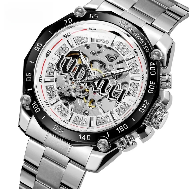 fashion accessories wholesale Authentic Lightweight Men's Fashion Handcrafted Polished Hollow disco fashion accessories Automatic Mechanical Watch fashion accessories quiz