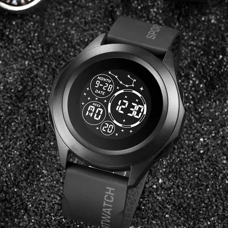 fashion accessory 3 letters Stylish LED Digital Sports Watch fashion accessories in the 60s for Students - Comfortable Handcrafted Design, Unisex Technology Sense fashion jewellery kollam