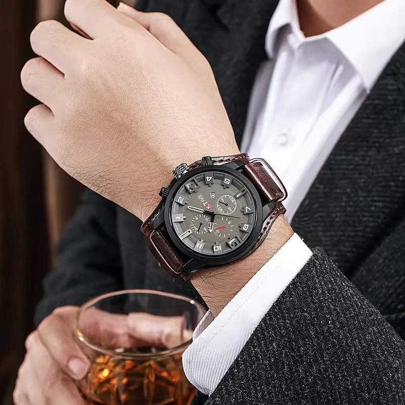 fashion jewellery vijayawada Budget-Friendly Artisan Men's Sports Watch - Trendy Korean Style with spirits fashion accessories yangon Large Dial for Students fashion accessories 2025