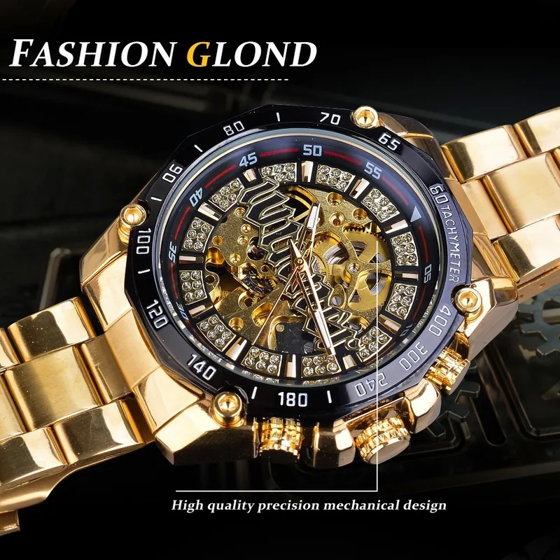 fashion jewellery vizag Authentic Lightweight Men's Fashion Handcrafted Polished different types of fashion accessories Hollow Automatic Mechanical Watch y2k fashion accessories