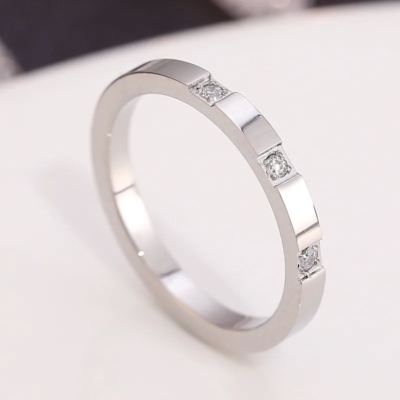 fashion jewelry market Adjustable Sustainable Fashion Titanium Steel Zircon Couple Ring: Heritage-Inspired Edgy cheap fashion jewelry 18K Jewelry fashion jewelry wholesale near me