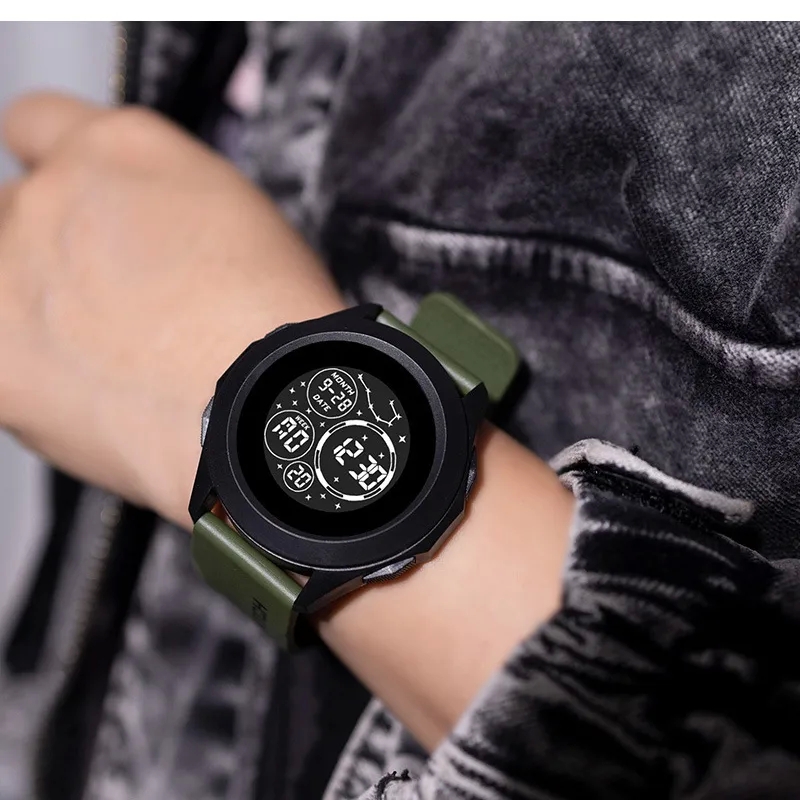 gcc fashion accessories online shop Stylish LED Digital Sports Watch fashion accessories company in india for Students - Comfortable Handcrafted Design, Unisex Technology Sense fashion jewelry 80s