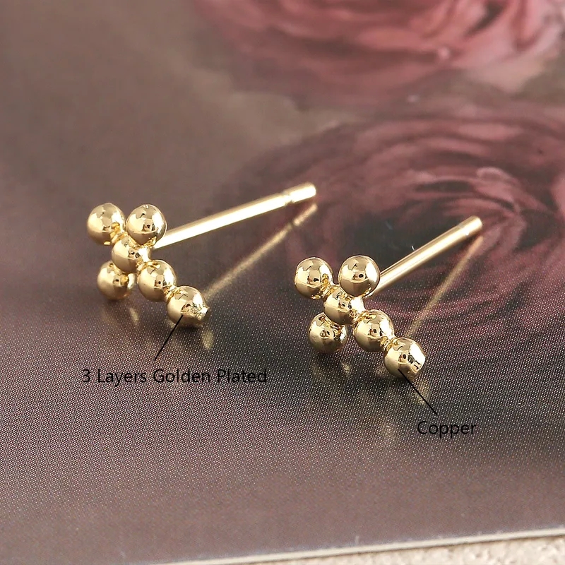 indigo fine jewelry Eco-Friendly Bohemian 18K Gold Plated Zircon Studs - yaniv fine jewelry Sustainable Fashion Must-Have at a Discount fine jewelry opal