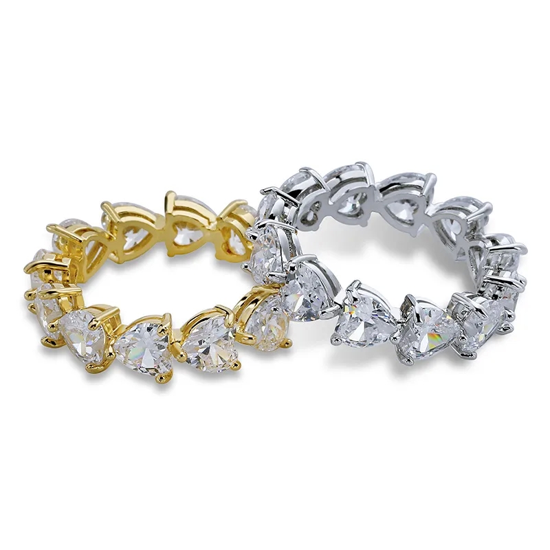 jcpenney fashion jewelry "Discounted Genuine Cupid Zircon Couple fashion jewelry prices Ring - Full Gem Hip Hop Bling" high quality fashion jewelry wholesale