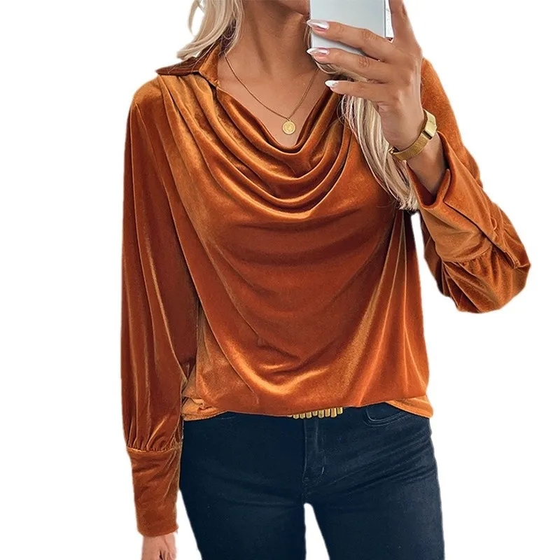 little women clothing Sophisticated women's clothing jackson wy Women's Blouses: Long Sleeve Elegance in Solid Colors with Glamorous Craftsmanship tribal women's clothing