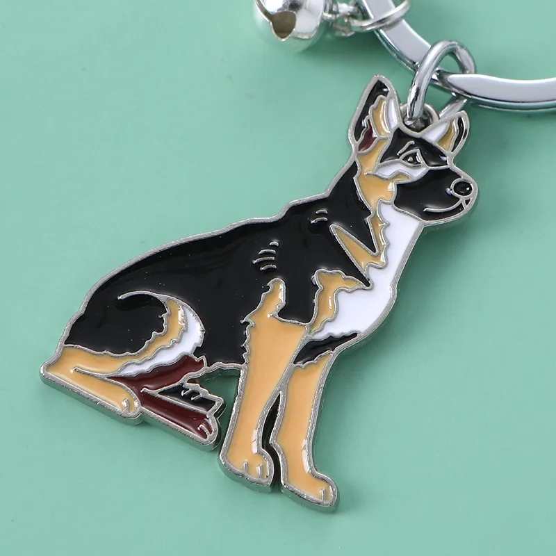 ouji fashion accessories Exquisite Grunge Dog Metal Bag Pendant Keychain – Fine Simple Style for Unisex kids fashion accessories Wholesale fashion accessories in the 60s