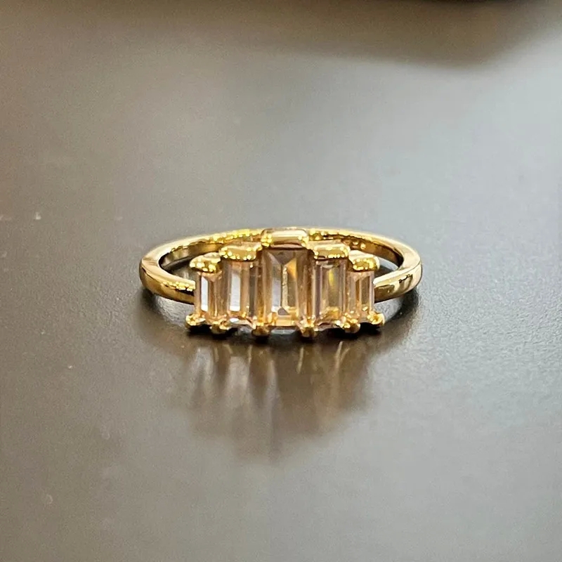 prada fashion jewelry Eco Chic Retro Zircon Ring: Unique, Ethical & Recycled Statement - Luxury Celebrity Inspired my fashion 88 jewelry Stacked Style fashion jewelry manufacturers usa