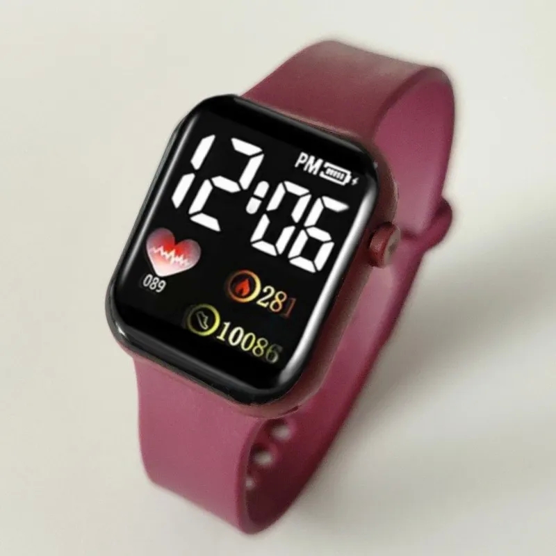 saba fashion accessories Chic LED Digital Watch: Waterproof Touchscreen Bracelet for american fashion accessories Students & Couples - Customizable & Affordable clothing yellow accessories