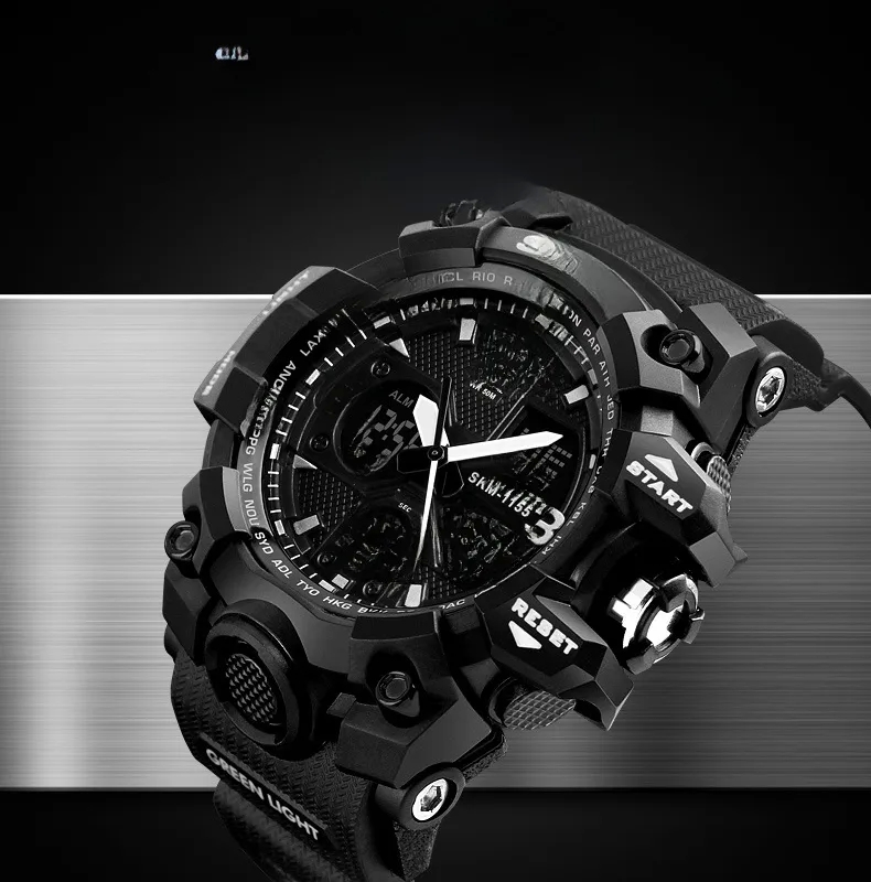 variety fashion accessories pvt ltd Bohemian Chic Skmei Men's Dual Display Waterproof Sports fashion accessories list for ladies Watch - A Fashion-Forward Essential fashion jewellery kollam