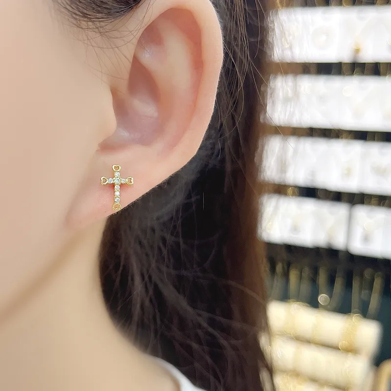 vena fine jewelry Eco-Friendly Bohemian 18K Gold fox fine jewelry Plated Zircon Studs - Sustainable Fashion Must-Have at a Discount fine jewelry reddit