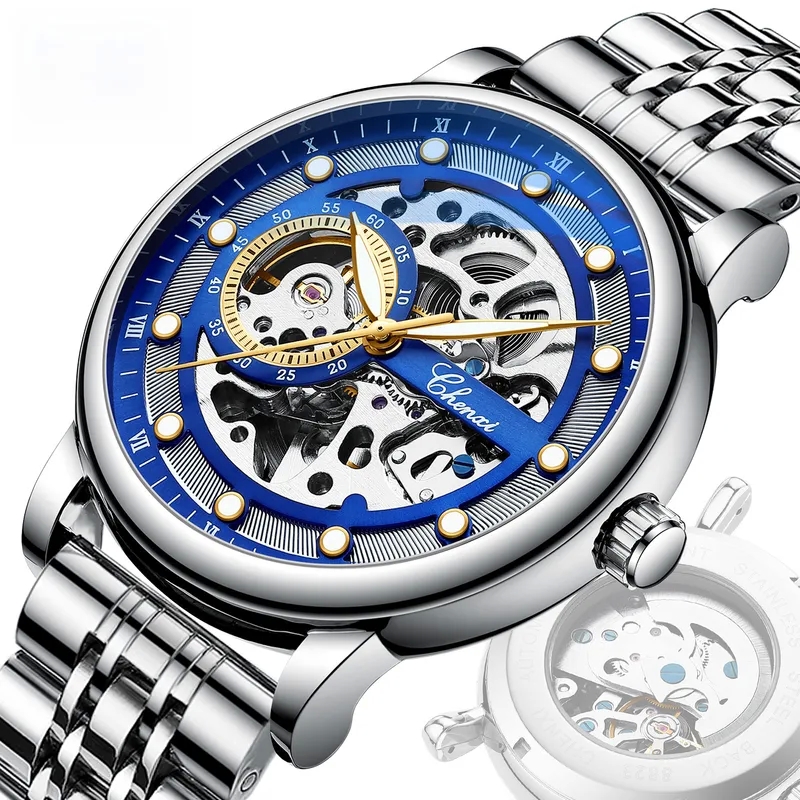 venice fashion accessories Premium Dawn Men's Glossy Artsy Automatic Mechanical Watch fashion accessories articles in the philippines by region - High-Quality Luminous Waterproof Design ostomy fashion accessories