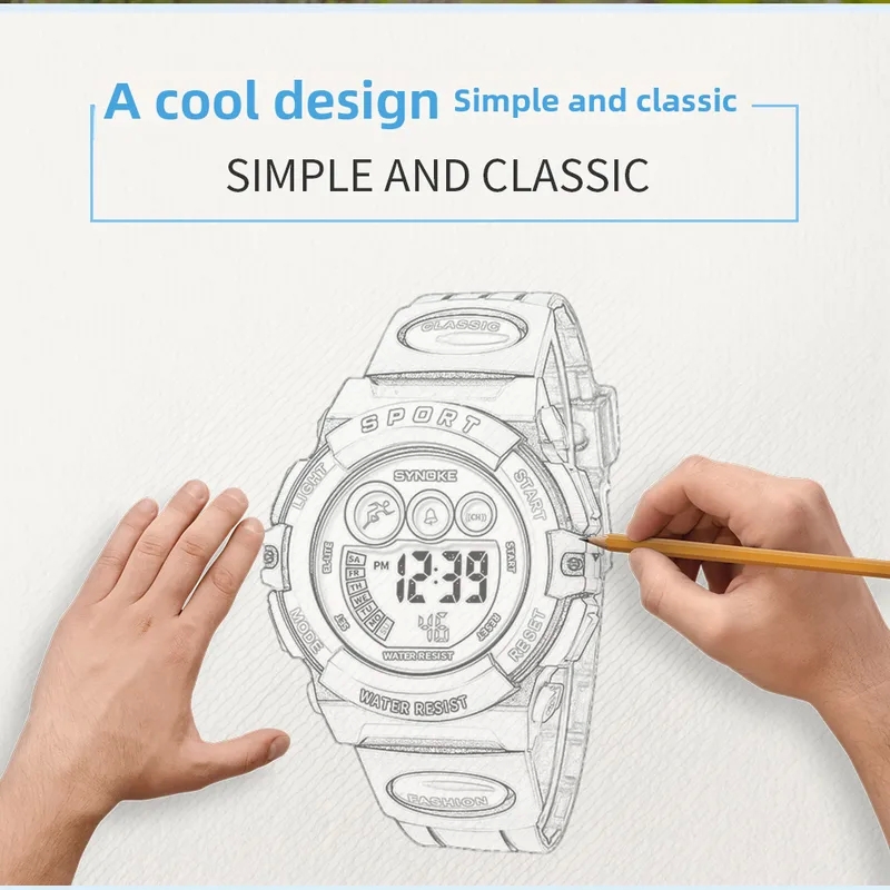 voyage tan and black fashion accessories Waterproof y2k fashion accessories Sports Watch for Kids - Minimalist and Stable Design, Perfect for Students' Active Lifestyle zamboanga peninsula fashion accessories