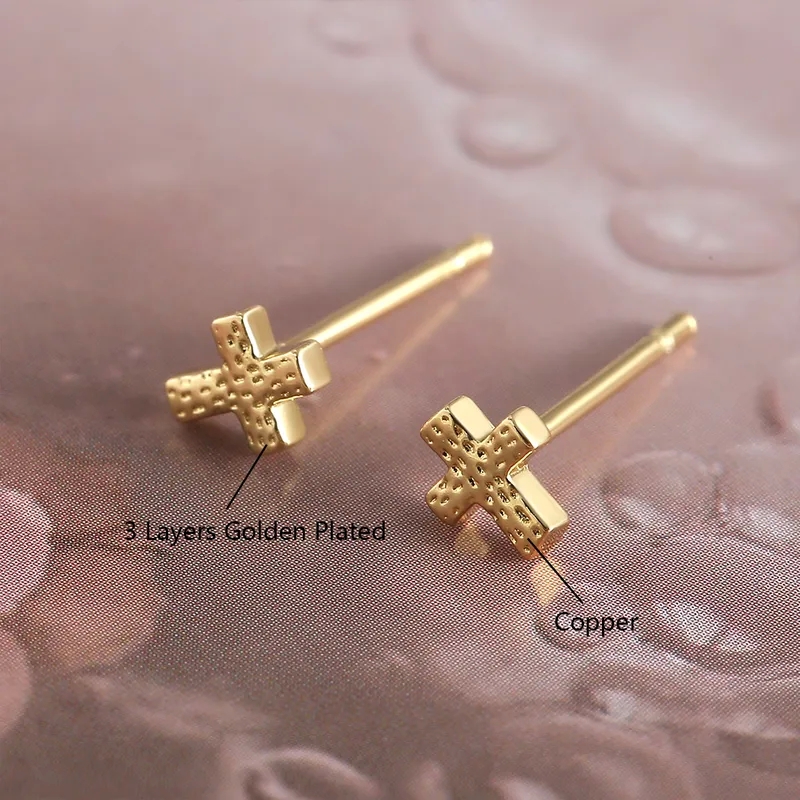 zahnz fine jewelry Eco-Friendly Bohemian 18K Gold Plated Zircon Studs - Sustainable Fashion Must-Have is 925 sterling silver fine jewelry at a Discount peter thomas roth fine jewelry