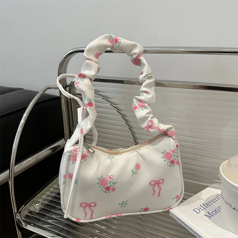 80lb bags per yard Genuine Minimalist Heritage-Inspired office bags for women Women's Nylon Streetwear Underarm Bag with Zipper bags 3 in 1