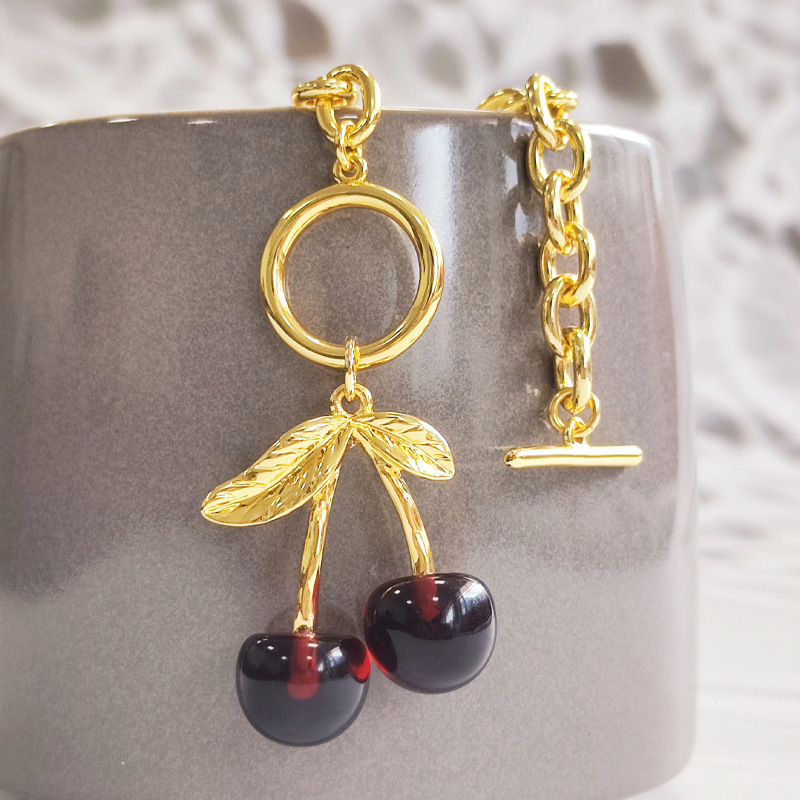 demi fine jewelry meaning Limited-Time Ethically Made Acrylic Cherry Pendant Necklace - fine jewelry on amazon Tailor-Made Copper Cable Chain Statement fine jewelry under 500