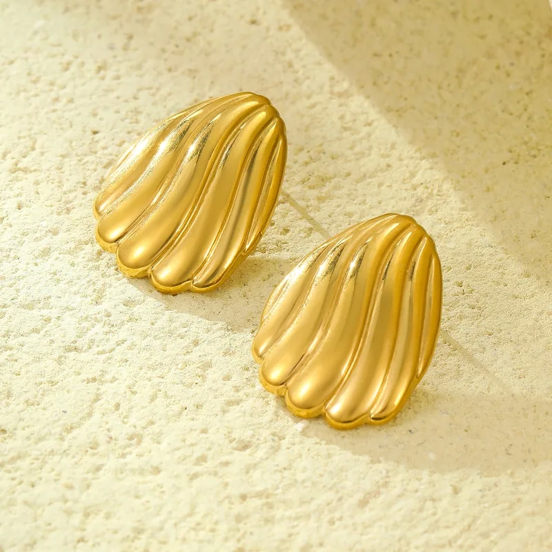 fine jewelry lab etsy Boho Chic Colorful Line Stainless Steel Ear Studs - Trendsetting fine jewelry watch repair Retro Style Earrings Wholesale fine jewellery ysl