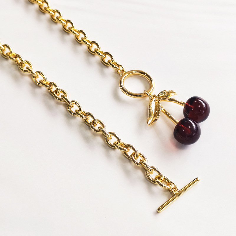 fine jewelry nordstrom Limited-Time Ethically Made Acrylic Cherry Pendant Necklace kerns fine jewelry burlingame ca 94010 - Tailor-Made Copper Cable Chain Statement x ring fine jewelry