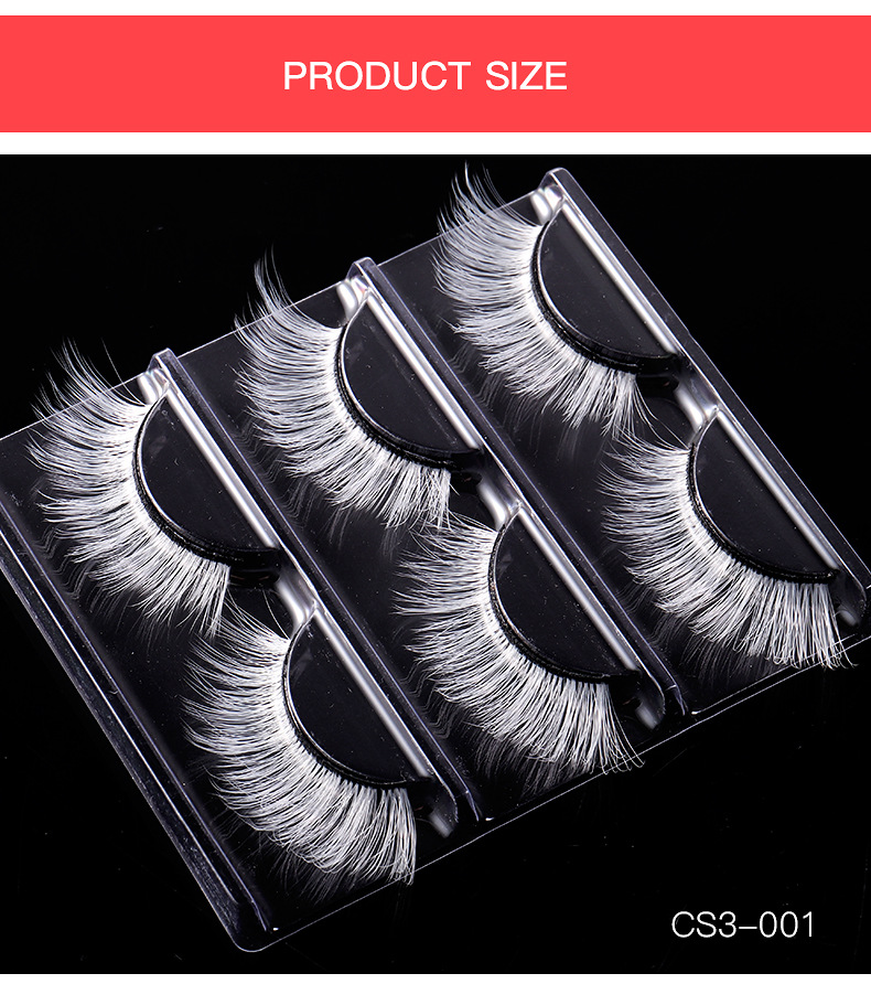 health & beauty pte ltd Bold Minimalist Antique-Inspired skin beauty health company Modern Style Faux Fiber Eyelashes - Eye-Catching Enhancement (1 Piece) beauty-health-personal-care