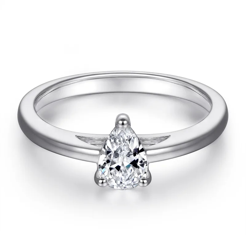jewelry fashion trends 2023 Exclusive High-Fashion Sterling Silver Rings: 70s fashion women jewelry Sleek Durable Water Drop Design for Fast-Paced Lifestyle riah fashion jewelry