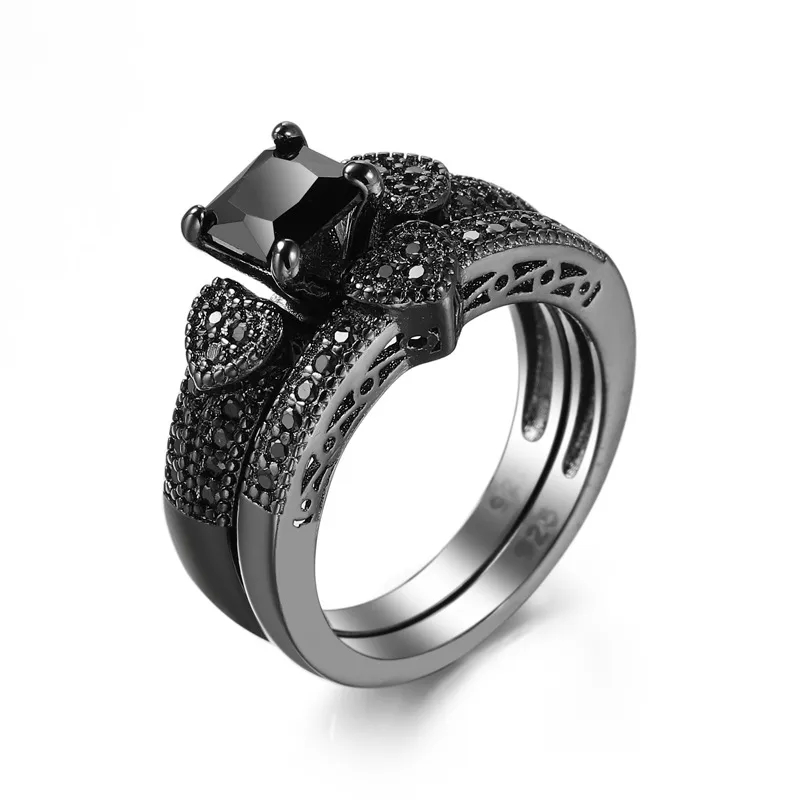 red fashion jewelry Modern Casual Black types of fashion jewelry Gold Zircon Ring - Trendsetting Affordable Luxury for Formal Elegance and Customization fashion jewelry vs fine jewelry