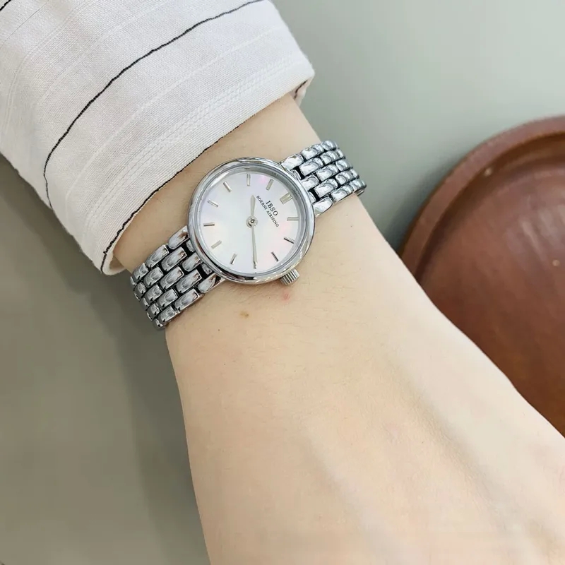 fashion accessories categories Vintage Charm importance of beads in fashion accessories IBSO Aibisino Women's Mini Gold Watch with Fritillaria Face & Steel Band - Hand-Engraved Elegance fashion accessories shippers association inc