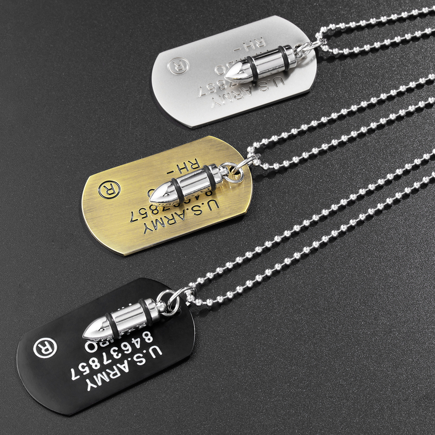 lagos men's jewelry Eco-Chic Celebrity Style diamond men's jewelry Unisex Pendant Necklace in Tarnish-Resistant 304 Stainless Steel and Zinc Alloy men's jewelry macy's