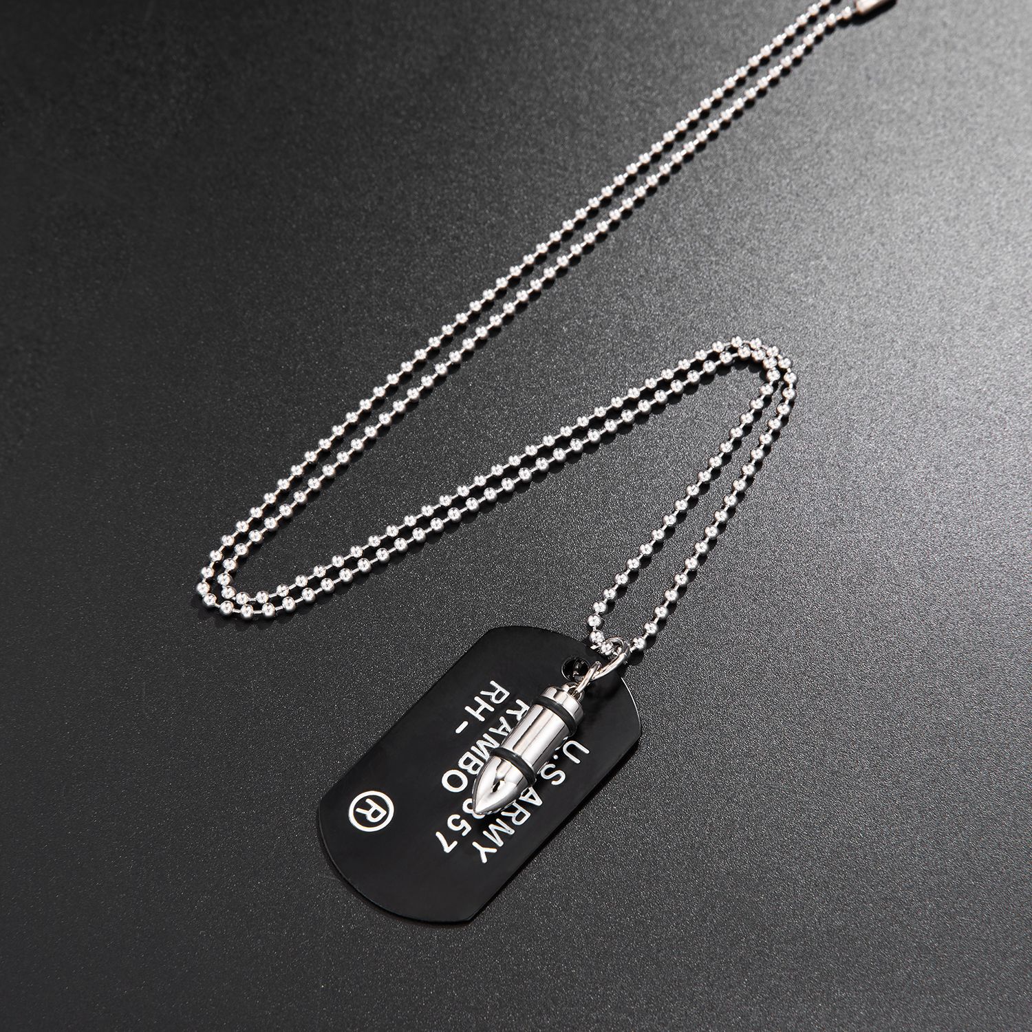 men's jewelry for pet ashes Eco-Chic Celebrity Style Unisex Pendant Necklace in Tarnish-Resistant 304 Stainless Steel and men's jewelry hugo boss Zinc Alloy italian men jewelry