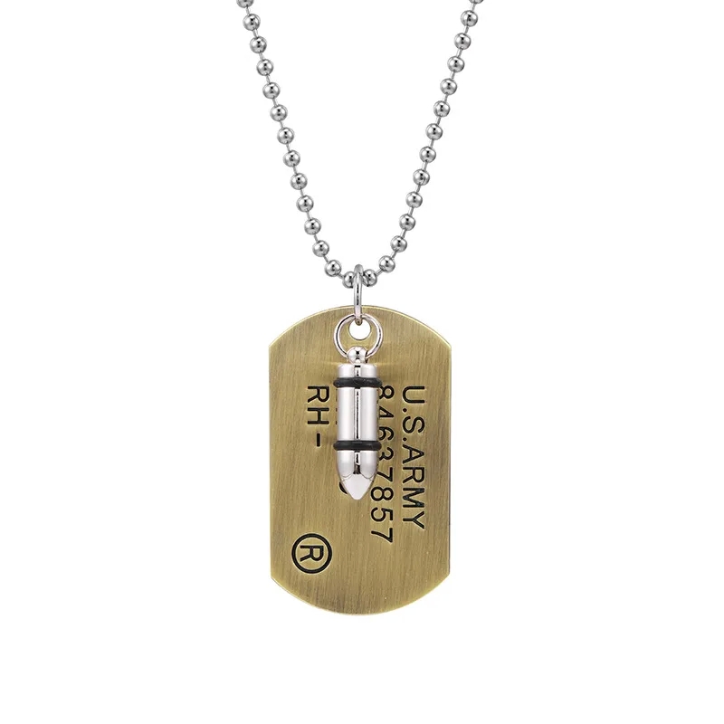 men's jewelry made from ashes Eco-Chic Celebrity Style Unisex Pendant Necklace in Tarnish-Resistant 304 stainless steel men's jewelry Stainless Steel and Zinc Alloy nordstrom men's jewelry