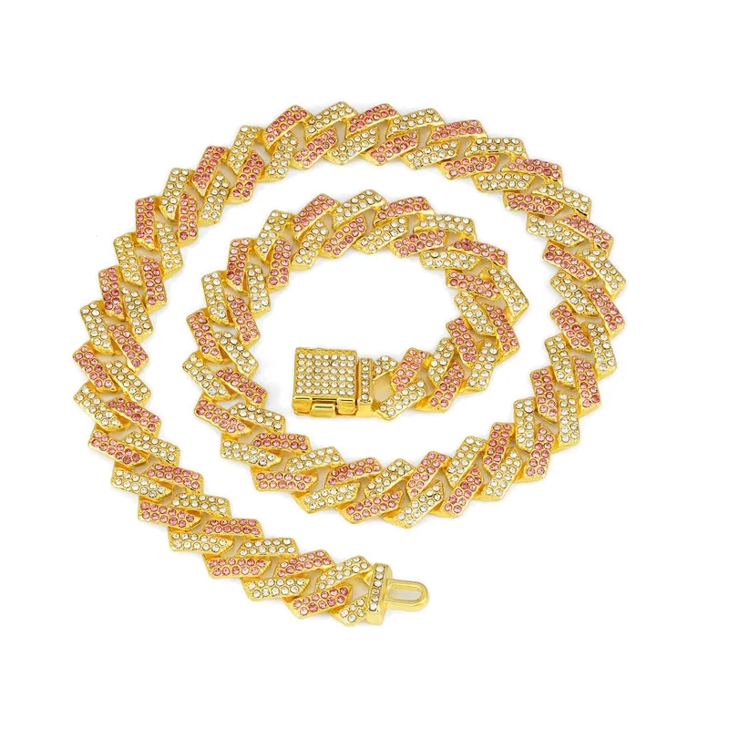 mens quartz jewelry Vintage-Inspired Upcycled Celebrity Style Geometric Hip-Hop Zinc Alloy men's jewelry saks off fifth Necklace with Faux Diamonds men's jewelry 24k gold