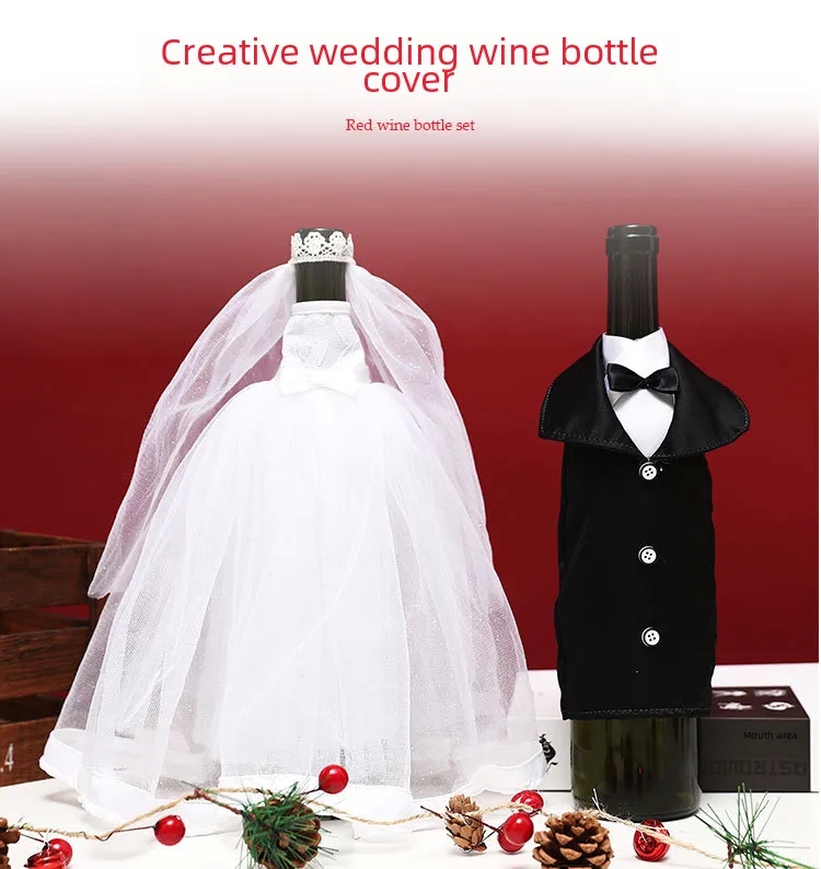 party supplies cheap Handcrafted Bohemian party supplies queenstown Recycled Wine Bottle Set: Earthy White Yarn Dress for Holiday Wedding & Bar Decor party supplies open now