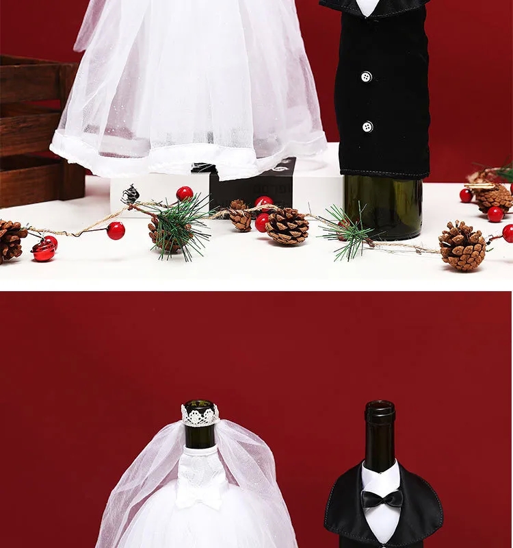 party supplies qld Handcrafted party supplies tupelo ms Bohemian Recycled Wine Bottle Set: Earthy White Yarn Dress for Holiday Wedding & Bar Decor 60th anniversary party supplies