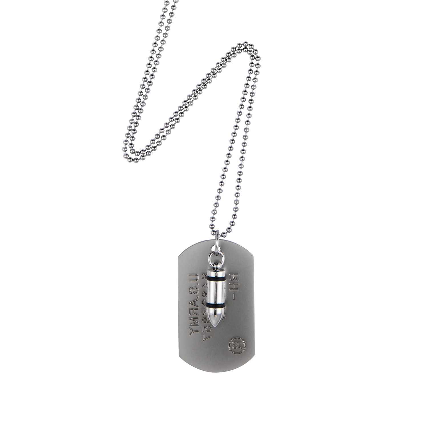 top men's jewelry brands Eco-Chic Celebrity Style Unisex Pendant Necklace 7 rings meaning jewellery in Tarnish-Resistant 304 Stainless Steel and Zinc Alloy men's jewelry sets