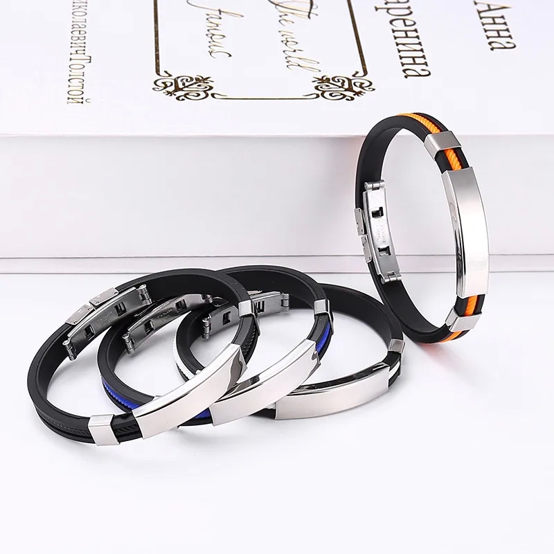 1950s fashion jewelry Affordable DIY fashion jewelry sets for women Star Bracelet - Lightweight Titanium Steel & Silicone Design for Men is fashion nova jewelry good