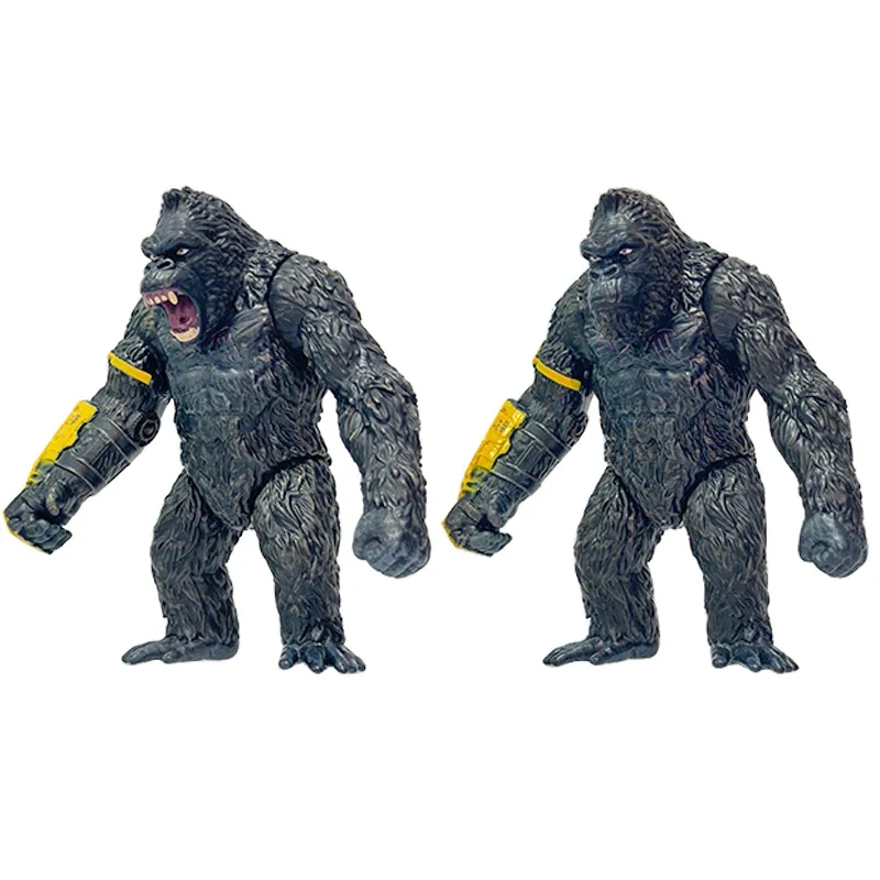 4 kids 3 baby daddies Limited Edition kindi kids baby sister Sparkling King Kong vs. Godzilla Handmade Movable Monster Model - Seasonal Collection first baby kids wear